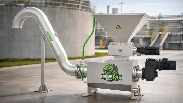 From Diablo Screening Washer to GRIND-RAX Compactor: an evolution in wastewater screening residue treatment | Kronoa Engineered Solutions